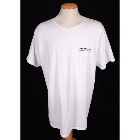 Tom Sachs X Nike Ten Bullets T-Shirt Size XXL Mens White - Picture 2 of 12
